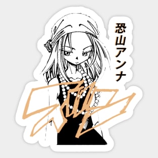 Shaman King ''ANNA'' V2 Anime Manga Sticker